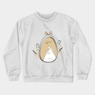 Happy Easter to Every Bunny | one cute chick Crewneck Sweatshirt
